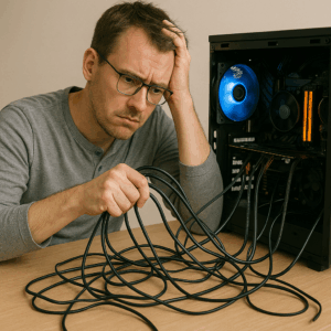 sad cable management guy - Vinson Technical Solutions